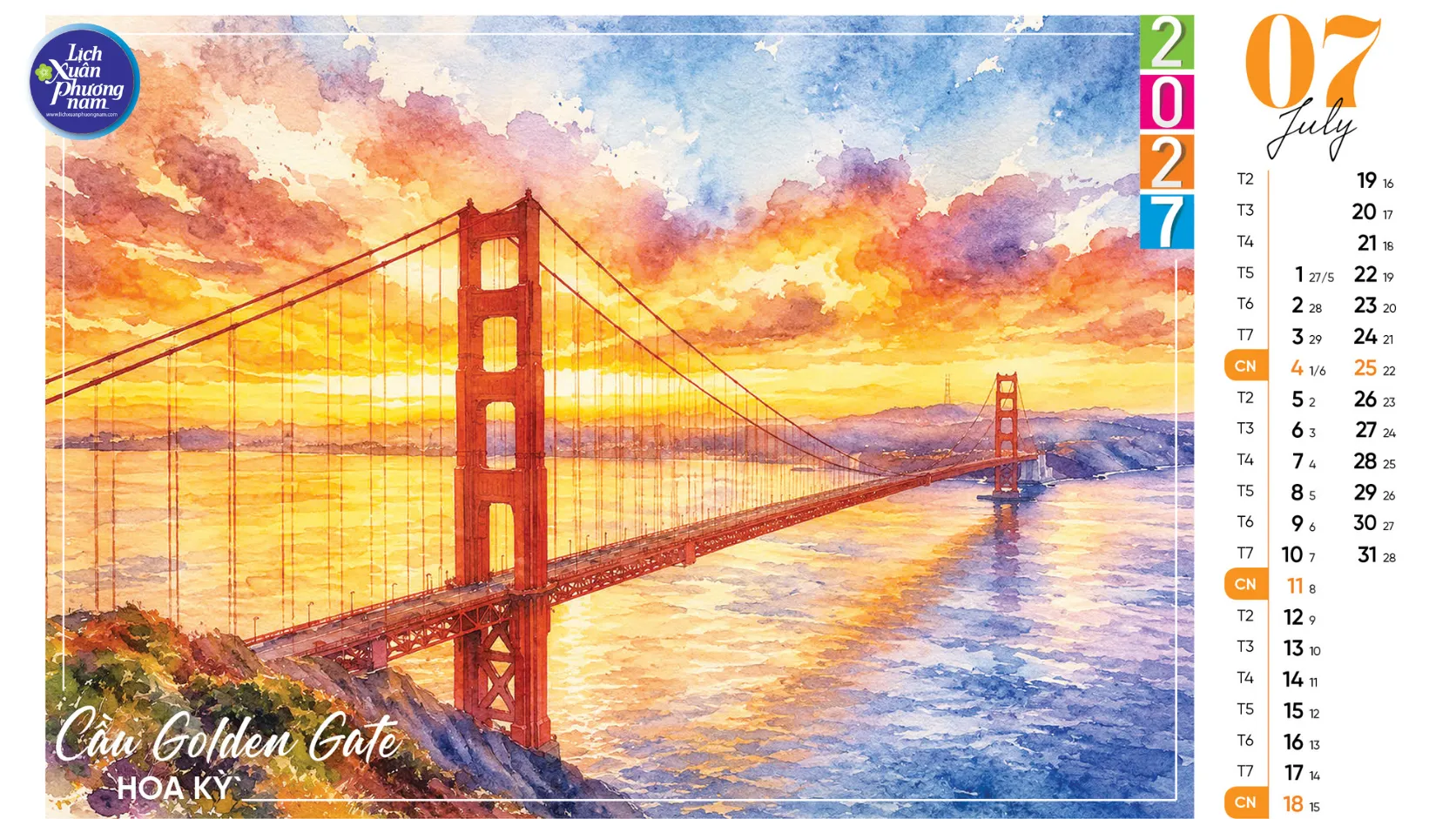 Lịch Xuân Phương Nam chính là một trong những lựa chọn tuyệt vời dành cho bạn