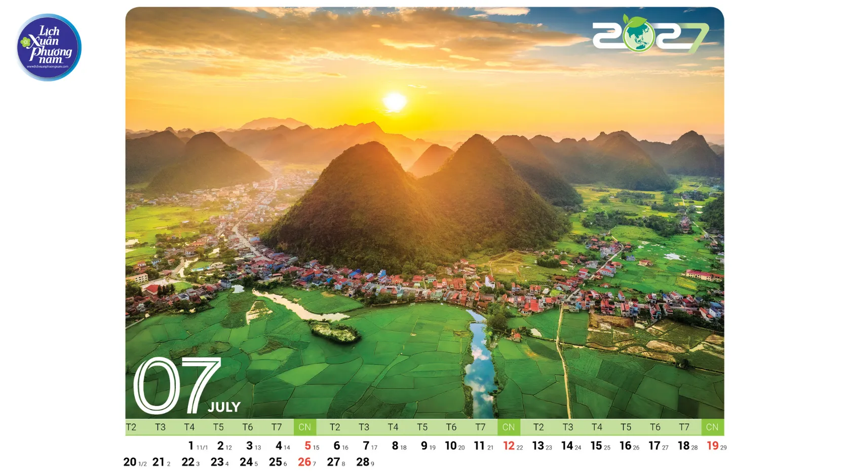 Thiết kế lịch để bàn Tết Đinh Mùi 2027: 4 xu hướng nổi bật