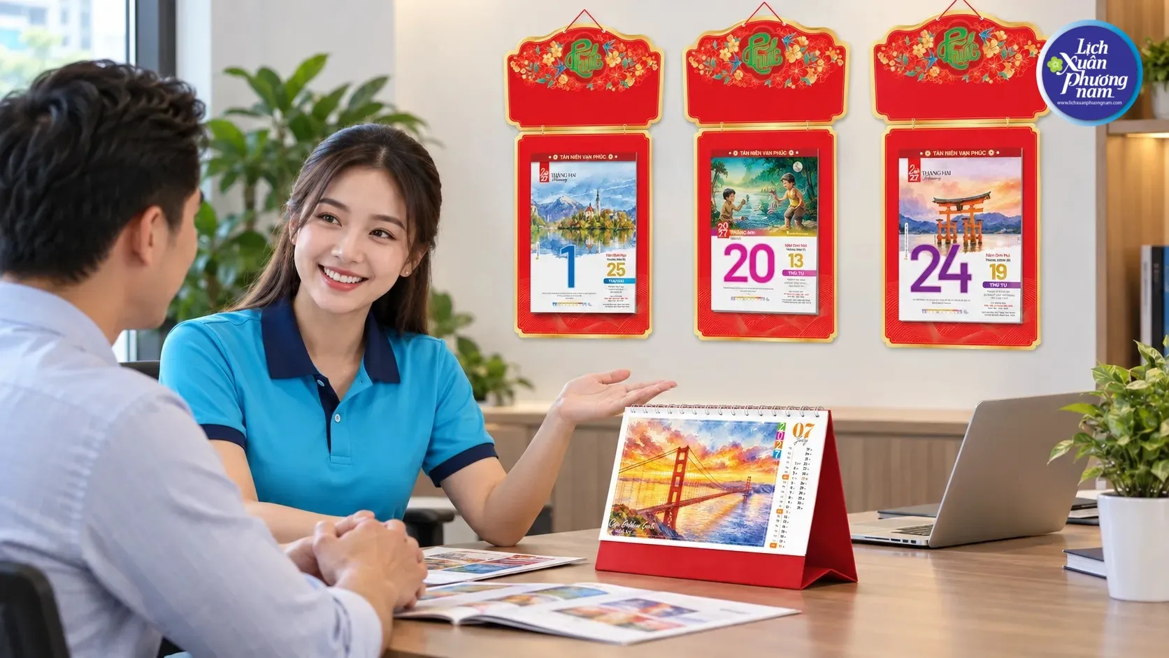 Xưởng in lịch số lượng lớn, nhanh chóng, chất lượng, tối ưu chi phí
