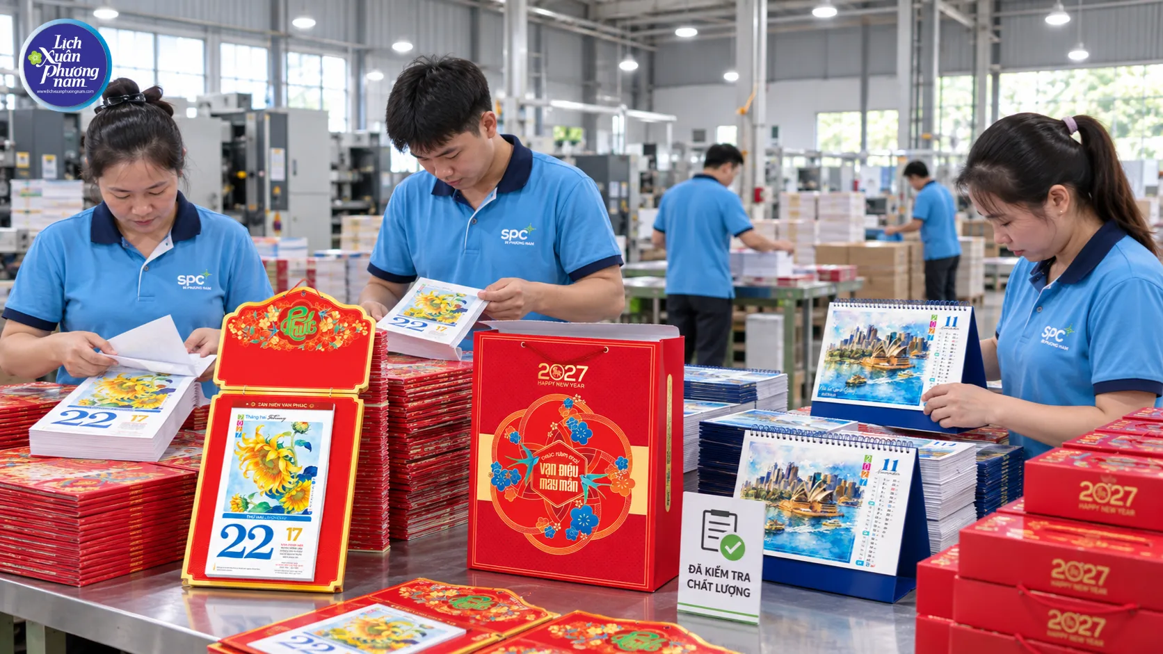 Đặt in sớm giúp chủ động tiến độ, đảm bảo chất lượng lịch
