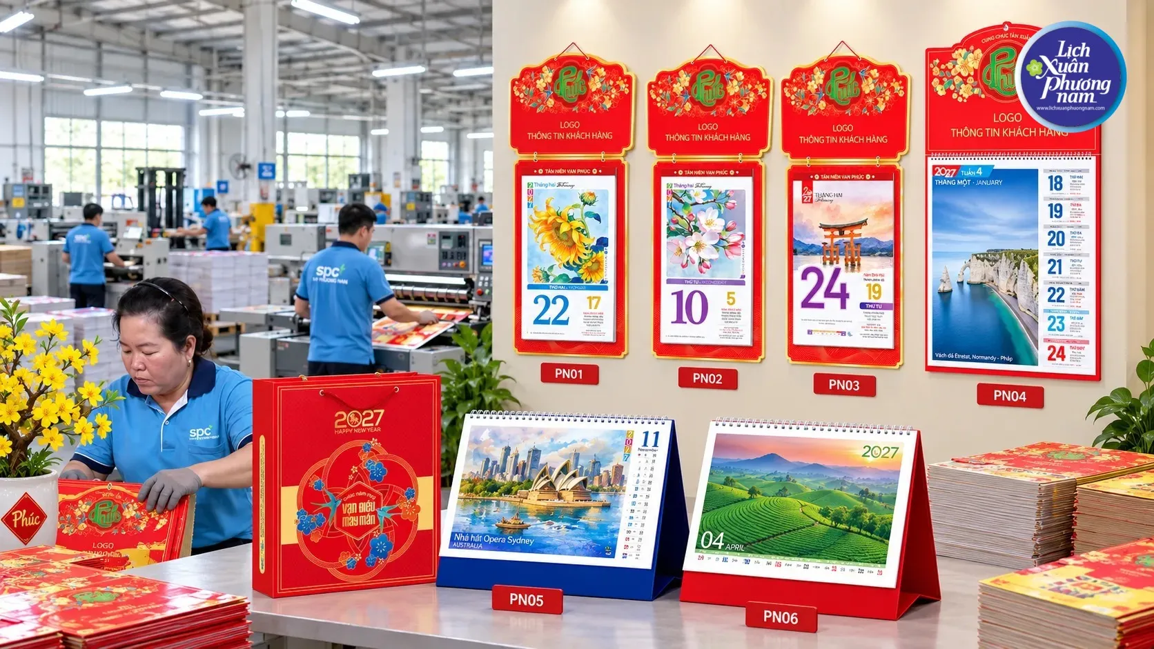 Doanh nghiệp cần chọn giấy in lịch phù hợp ngân sách, đảm bảo độ bền, độ dày và tính thẩm mỹ.