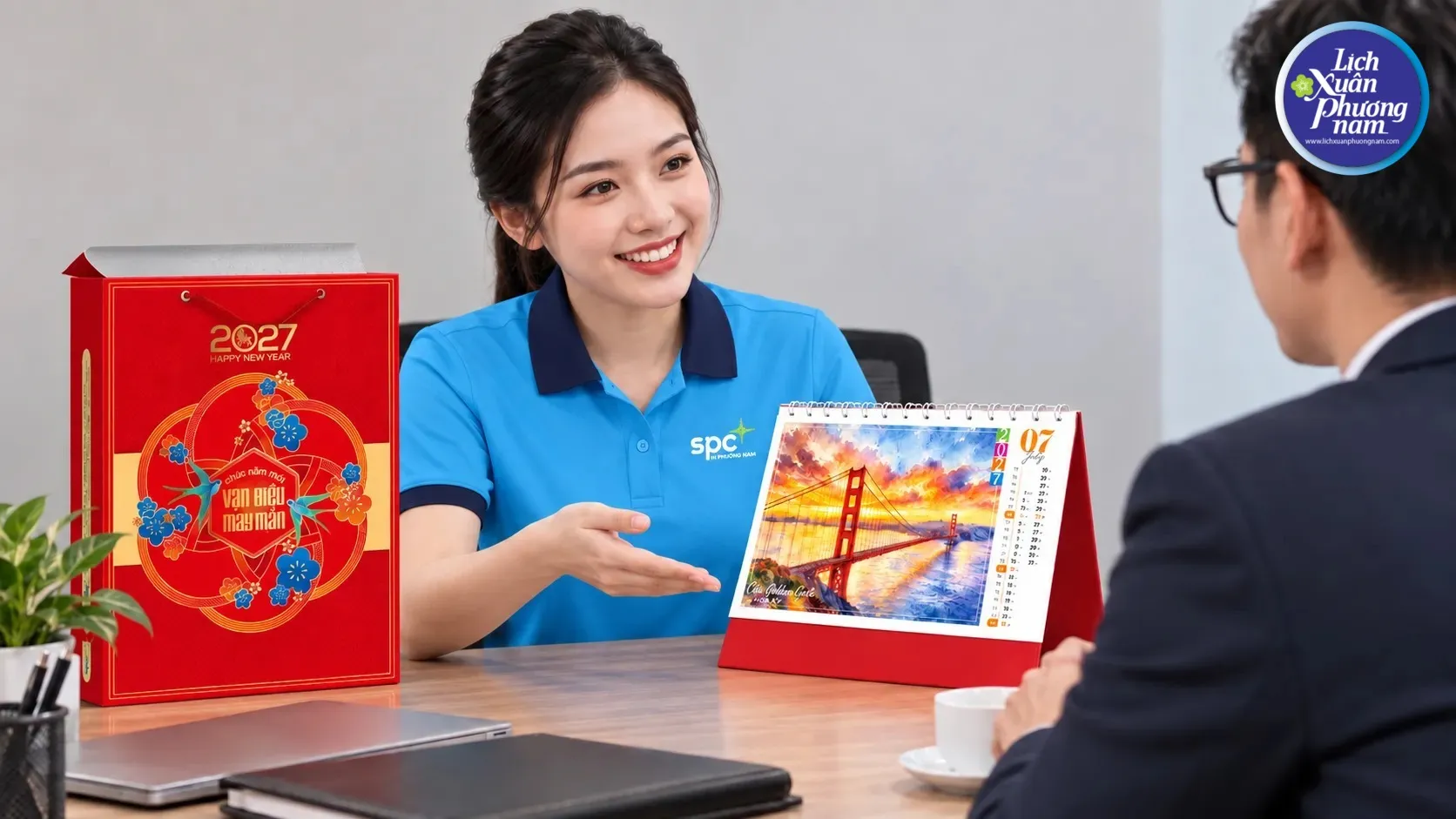 Lịch bloc - một trong những mẫu lịch được ưa chuộng