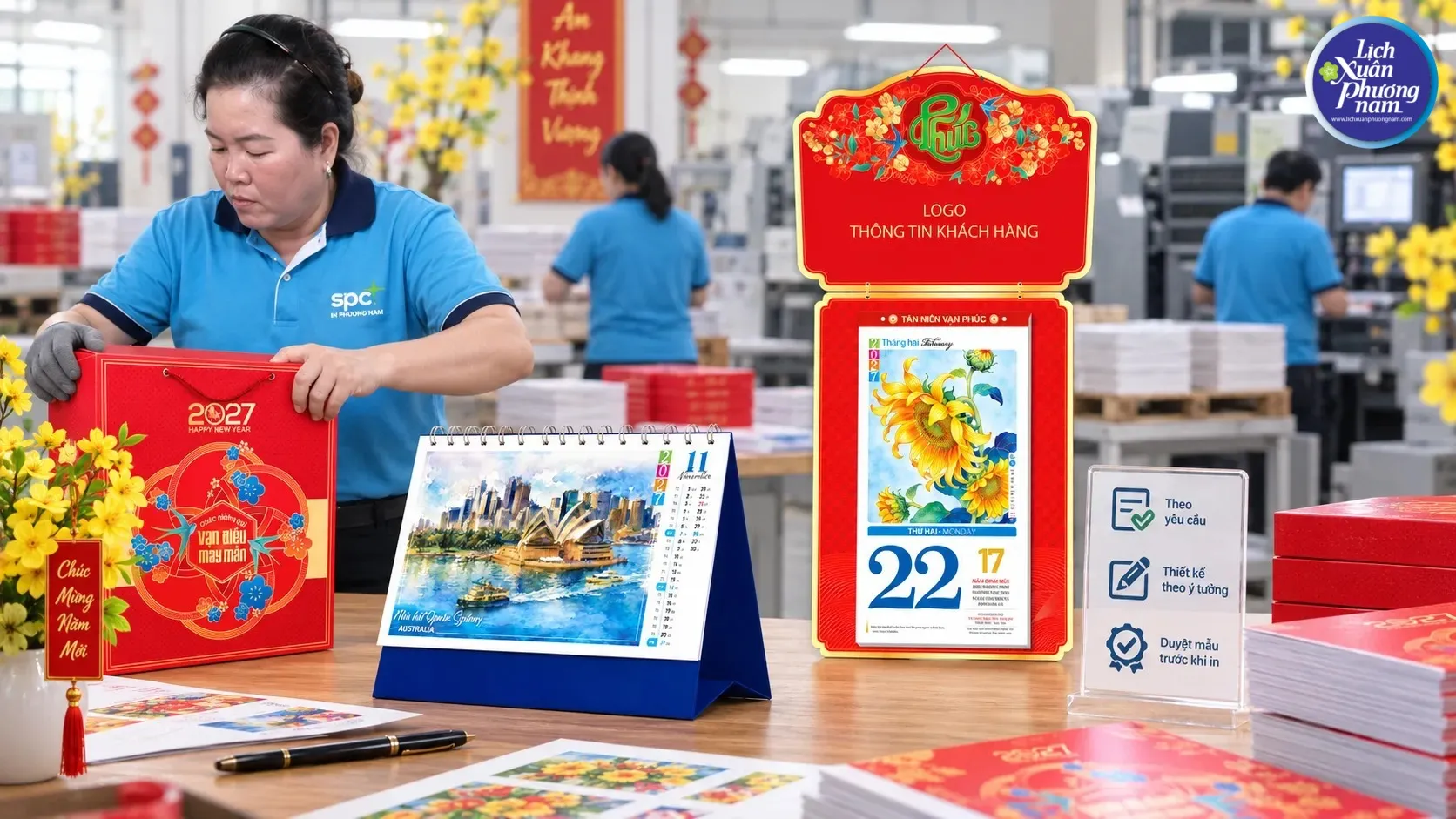 Lịch truyền cảm hứng là món quà khơi dậy tinh thần vươn lên