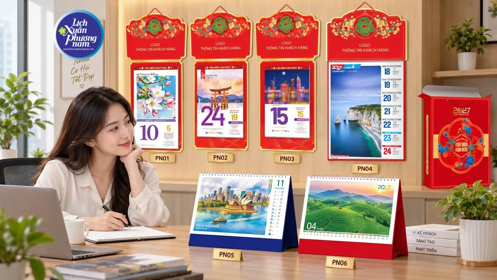 Lịch Xuân Phương Nam chuyên in ấn số lượng lớn, giá tốt Lịch Xuân Phương Nam chuyên in ấn số lượng lớn, giá tốt