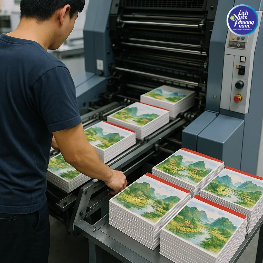 Quy mô đơn hàng lớn là yếu tố then chốt tối ưu giá lịch để bàn Tết tốt nhất Quy mô đơn hàng lớn là yếu tố then chốt tối ưu giá lịch để bàn Tết tốt nhất