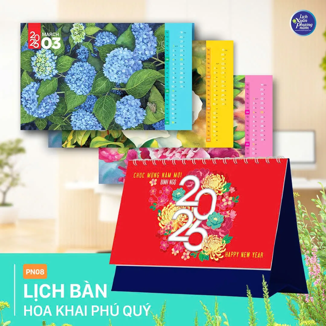 Lịch để bàn Tết cao cấp giúp thương hiệu tạo khác biệt, khẳng định đẳng cấp vượt trội Lịch để bàn Tết cao cấp giúp thương hiệu tạo khác biệt, khẳng định đẳng cấp vượt trội