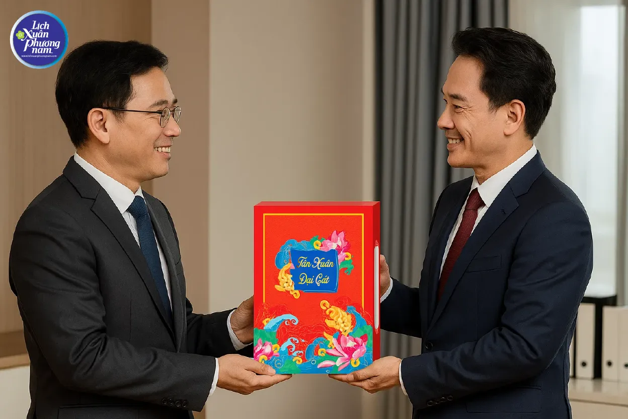 Lịch tặng khách hàng thể hiện sự biết ơn, thúc đẩy mối quan hệ lâu dài