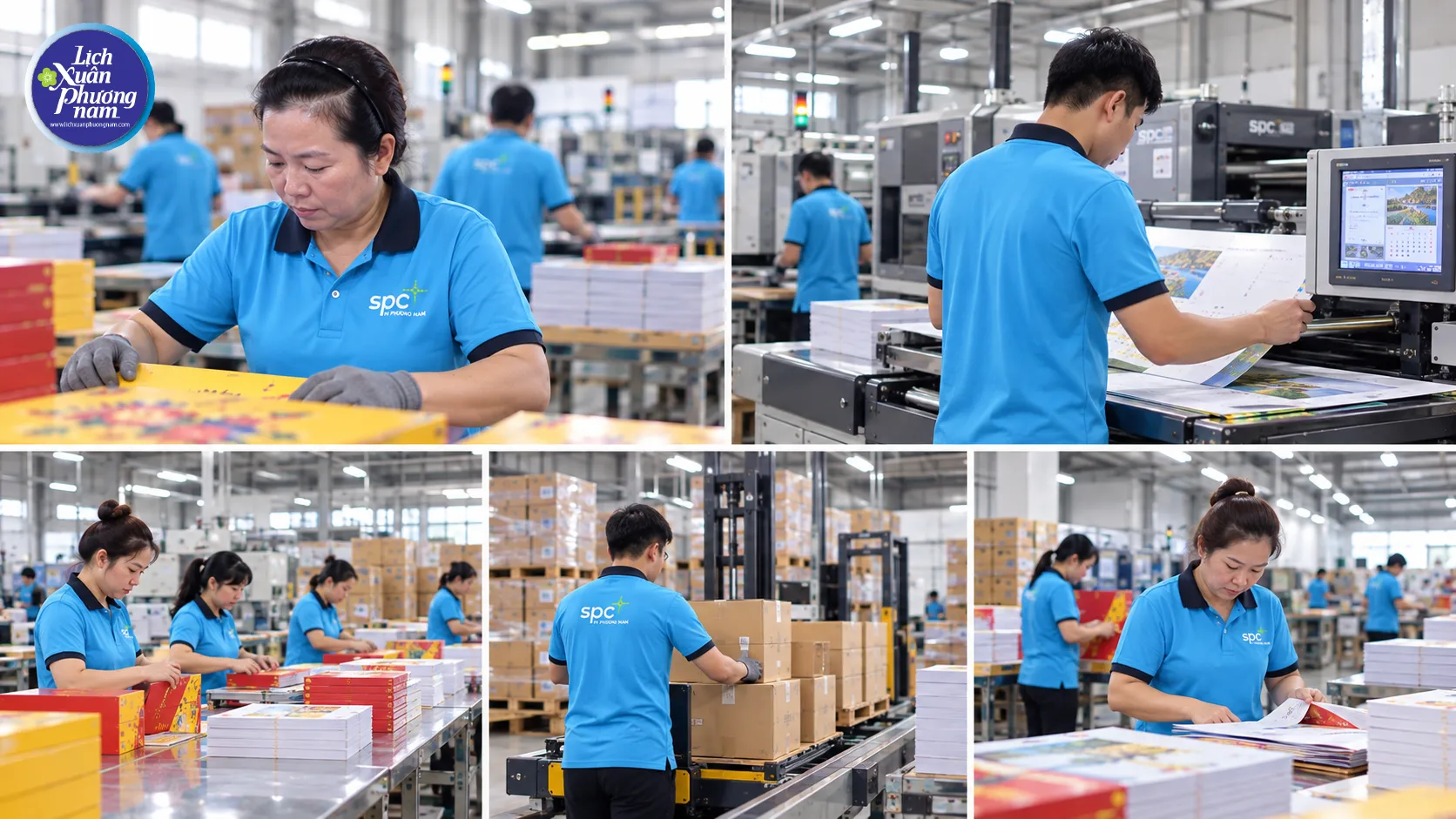Khách hàng tìm đến các cơ sở in lịch Tết khi có nhu cầu đặt lịch số lượng lớn