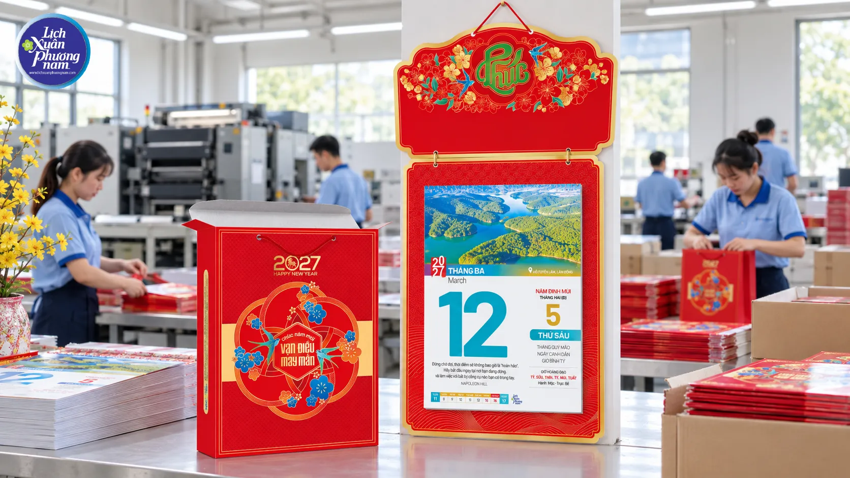 In lịch bloc 2027 giúp doanh nghiệp chủ động từ nhận diện, chất lượng hoàn thiện đến số lượng và tiến độ sản xuất