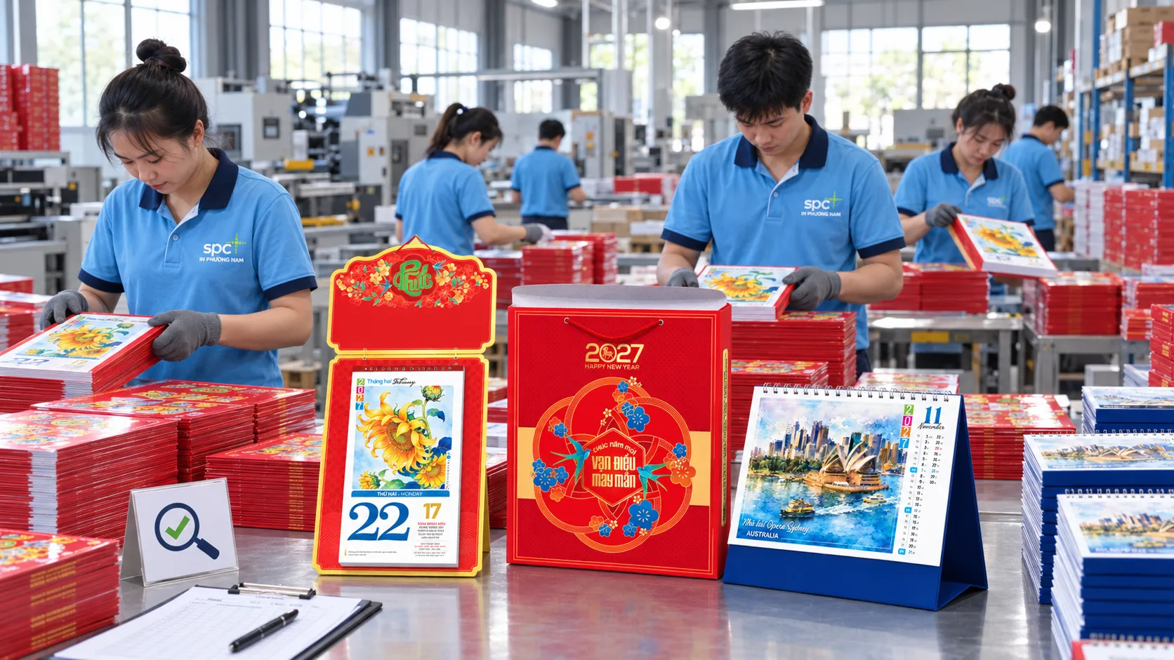 in lịch số lượng lớn