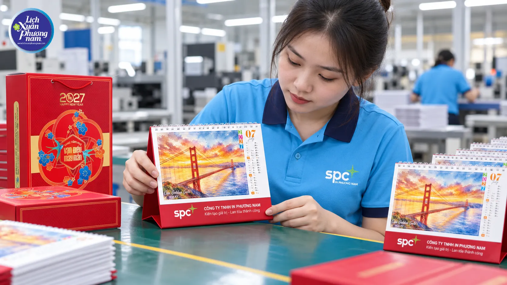 Một mẫu lịch Tết đẹp cần hài hòa thẩm mỹ, nhận diện thương hiệu, chất liệu và độ hoàn thiện khi sử dụng thực tế