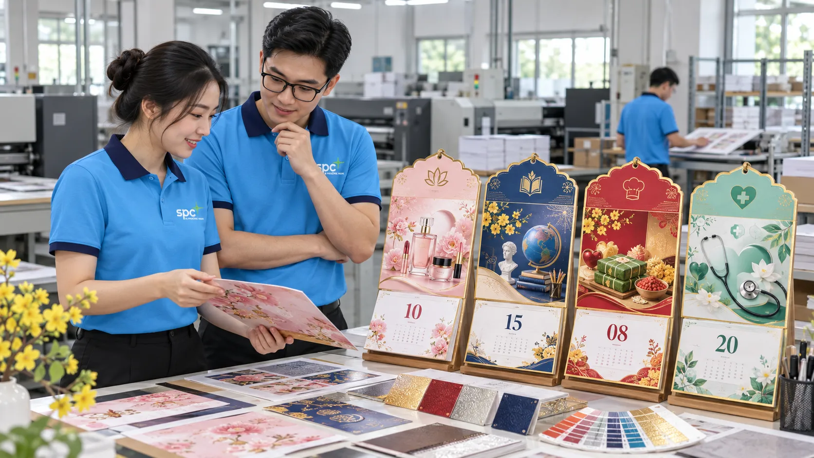 In lịch tết độc quyền