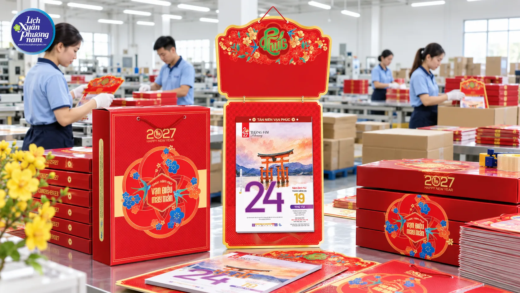 In lịch Tết giá sỉ áp dụng với các đơn lịch có số lượng lớn, thường là lịch doanh nghiệp áp dụng từ 100 cuốn trở lên (tùy đơn vị in)