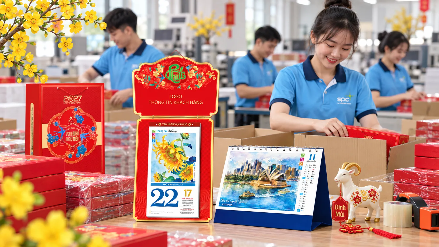 lịch Tết Đinh Mùi
