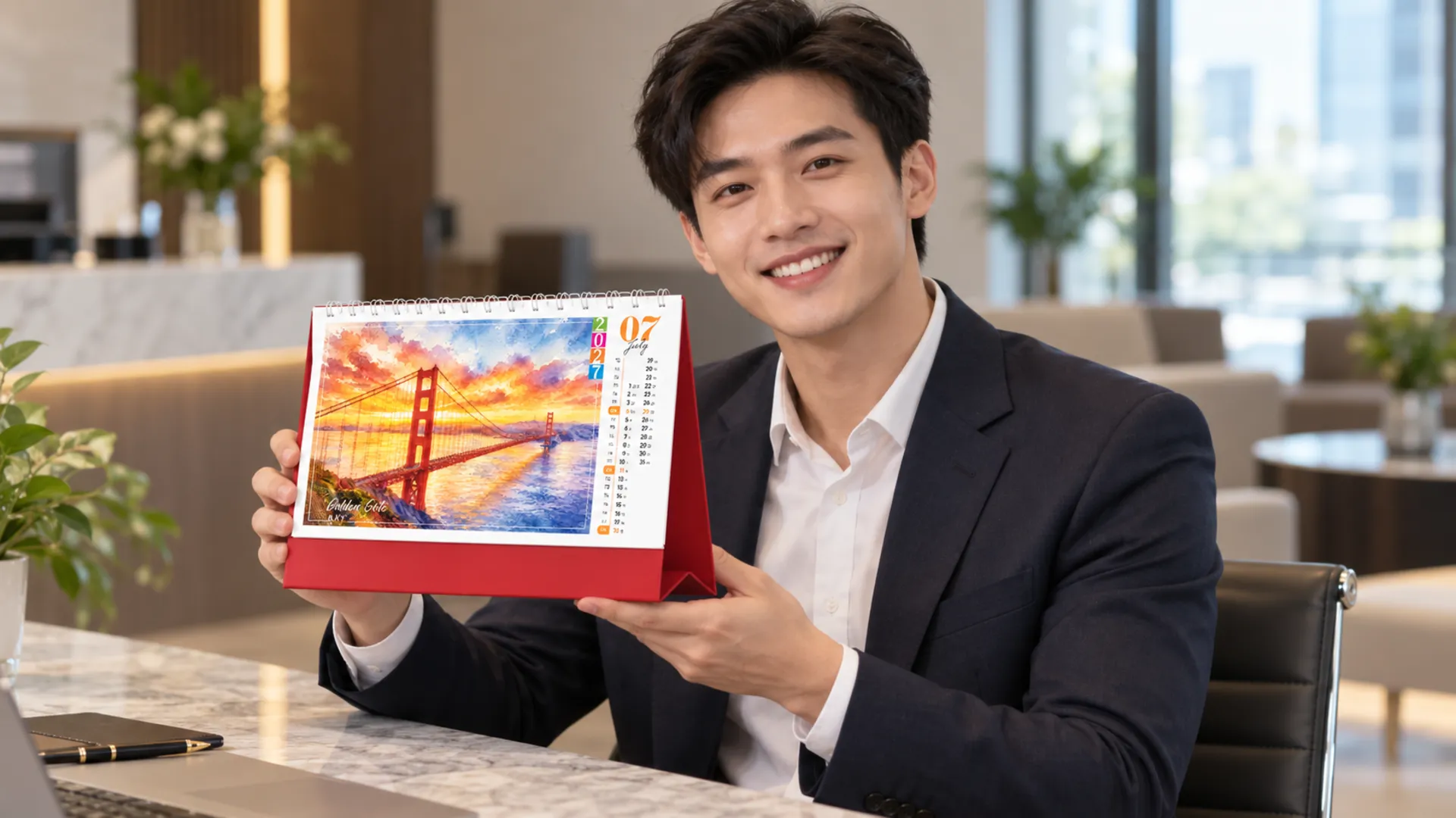 mẫu lịch để bàn doanh nghiệp
